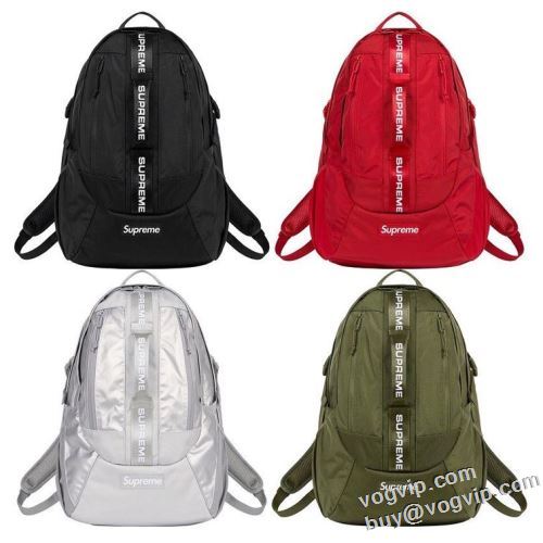 【激安】 SUPREME backpack bag シュプリーム ブランド コピー リュック、バックパック 4色可選