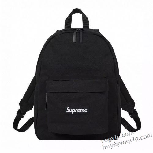 シュプリーム ブランドコピー 人気商品 Supreme Canvas Backpack Box Logo リュック、バックパック 2色可選