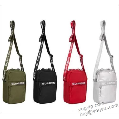 SALE!今季 シュプリーム ブランドコピー専門店 使い勝手のいいバッグ Supreme Shoulder Bag 2024 斜め掛けバッグ 4色可選