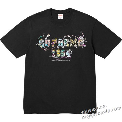 海外セレブ定番愛用 tシャツ メンズ 半袖 おしゃれ カジュアル シュプリーム ブランドコピー SUPREME SS24 VARISTY TEE 半袖Tシャツ