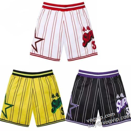 シュプリームブランド コピー 人気商品登場 Supreme 24SS Star Basketball Short 32号 肌に馴染みやすい ショートパンツ 3色可選