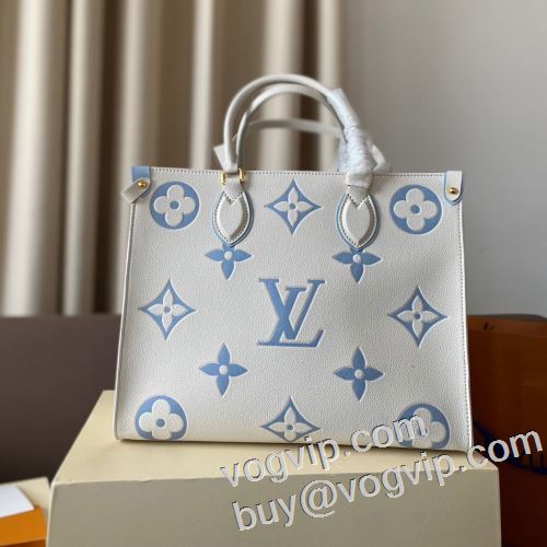 ルイ ヴィトン LOUIS VUITTON onthego ハンドバッグ 2024爆買いお買い得 ブランドコピー 2色可選 シックスタイルに活躍