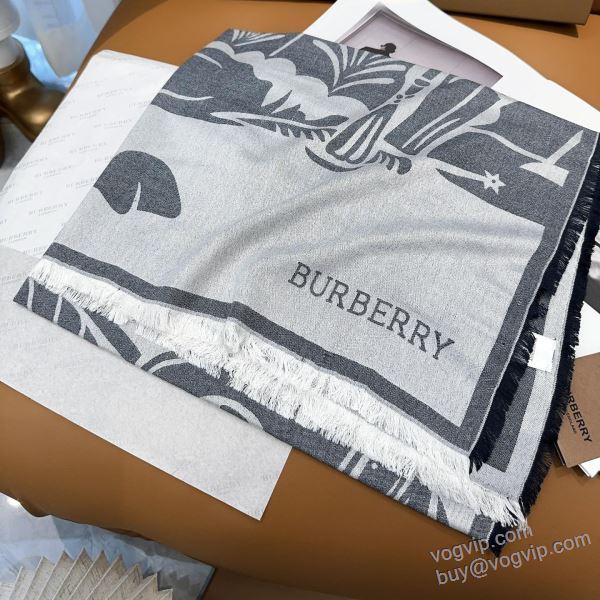 マフラー 2色可選 高級感を備えている バーバリー BURBERRY 2024爆買い最新作 業界高品質スーパーコピー