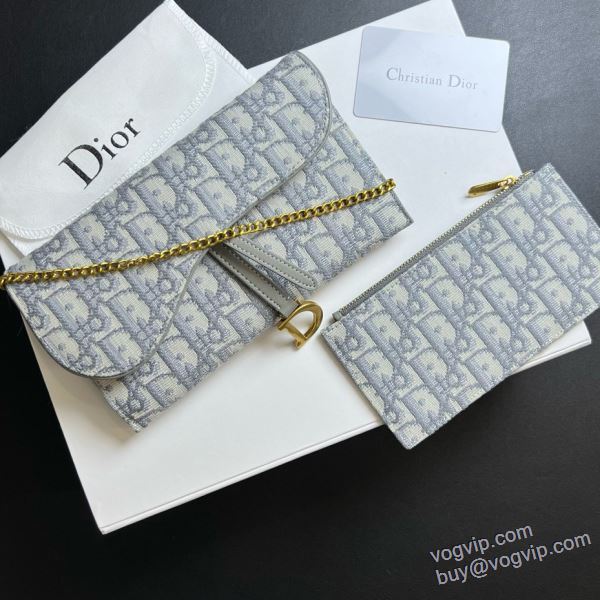 愛らしさ抜群！ ディオール DIOR 最大級ブランドコピー通販優良店 長財布 カード入れ付 2色可選 2024期限限定！