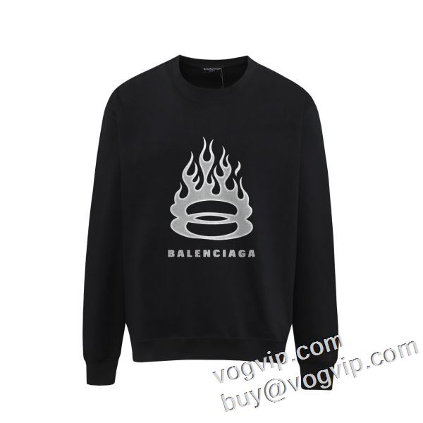 大人キレイに仕立てる  ブランドスーパーコピー プルオーバーパーカー バレンシアガ BALENCIAGA 暖かい 冬 防寒 プルオーバー 秋冬 2024人気セール最新作 2色可選