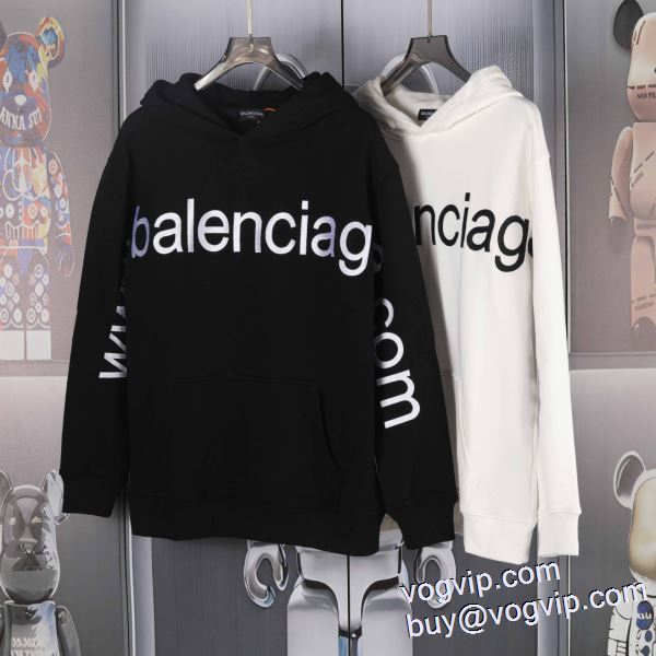 バレンシアガ BALENCIAGA業界高品質スーパーコピー パーカー 2色可選 綺麗に決まるフォルム！ 2024店舗で人気満点 おしゃれさ抜群パーカー