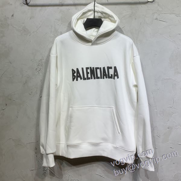 スーパーコピー 優良サイト 高級感ある バレンシアガ BALENCIAGA パーカー 2色可選 2024最新入荷