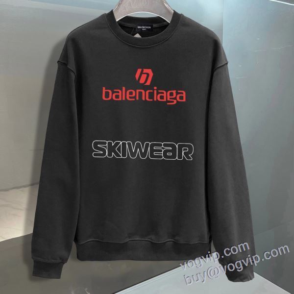 ムダな装飾を排したデザイン スーパーブランドコピー バレンシアガ BALENCIAGA プルオーバーパーカー 2色可選 2024お買い得本物保証