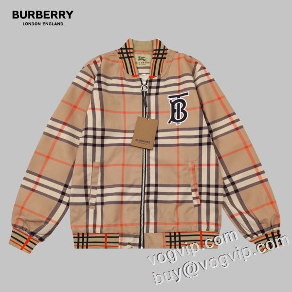 愛らしさ抜群！  バーバリー BURBERRY コピーブランド ブルゾン コート デザインブルゾン メンズ アウター トップス 2024超激得品質保証