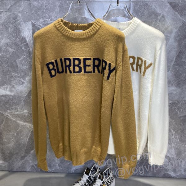 定番のアイテム ブランド 偽物 通販 バーバリー BURBERRY 2024数量限定格安 ニット セーター 着心地 の良い 2色可選