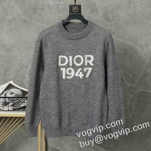 海外限定ライン 2024年モデル入荷 ディオール DIOR スーパーコピー ニットセーター 軽く、柔らかく着まわしの効くニットセーター