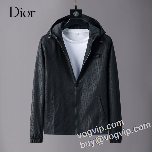 2024秋冬季超人気 争奪戦必至 ディオール DIOR ブランド 偽物 通販 ブルゾン ジャケット 防寒機能ある