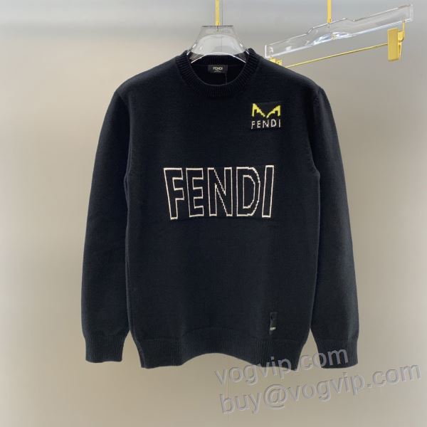 ブランドコピー代引き専門店 ニット セーター フェンディ FENDI 2024割引セール 軽量ジャケット 耐久性のある