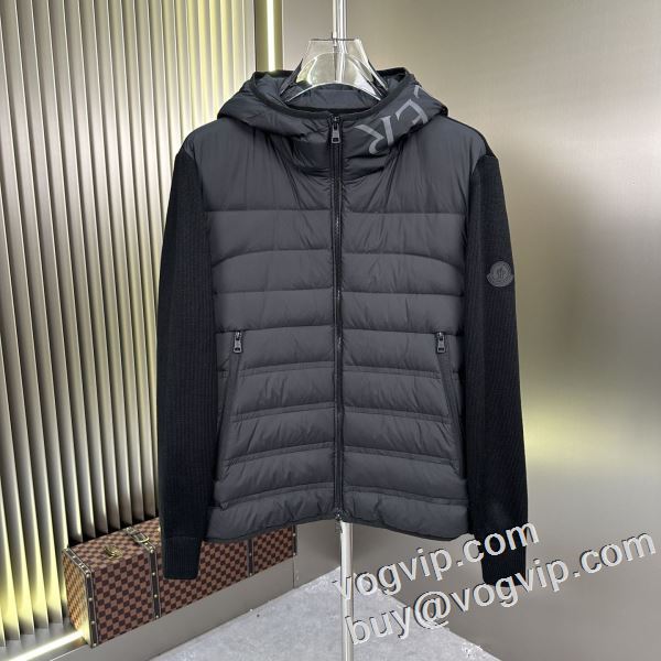 【激安】 モンクレール MONCLER ブランドコピー 2024秋冬季超人気 ダウンジャケット メンズ ニットコート 防寒具としての機能もバッチリ