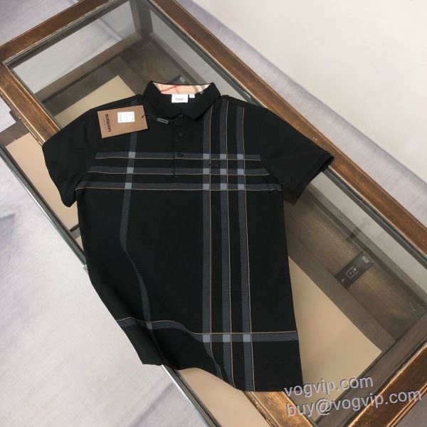 2025爆買い定番人気 バーバリー BURBERRY 半袖ポロシャツ 4色可選 業界高品質スーパーコピー SALE!今季