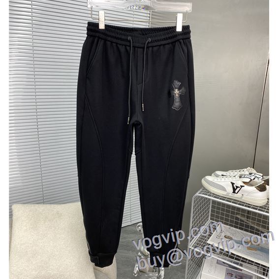 偽物ブランド 2025年モデル入荷 クロムハーツ CHROME HEARTS スポーツパンツ チノパン 最旬アイテム