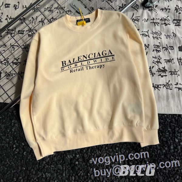 2025春夏季新作 スーパーコピー 優良サイト バレンシアガ BALENCIAGA 当店ランキング1位常連 プルオーバーパーカー