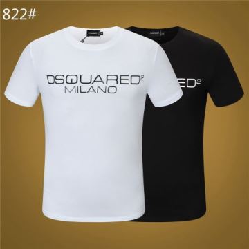 2色可選 ディースクエアード DSQUARED2スーパーコピー 激安 美品！2022春夏 半袖Tシャツ 流行に関係なく長年愛用できる
