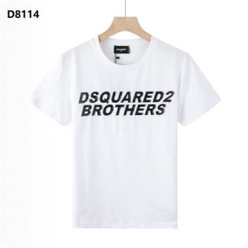 半袖Tシャツ DSQUARED2コピー 雑誌掲載アイテム 着心地満点 2色可選  2022  ディースクエアードコピー 
