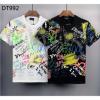 魅惑 気軽にカジュアルに使える 半袖Tシャツ ディースクエアードコピー 2022 2色可選   DSQUARED2コピー  