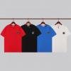 4色可選 シンプル 半袖Tシャツ 吸汗性に優れ モンクレールブランド コピー 2022 モンクレール MONCLER