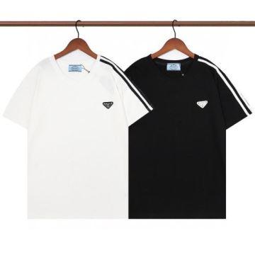 半袖Tシャツ PRADAコピー 2色可選 プラダコピー 完売品 着回し度抜群 2022     