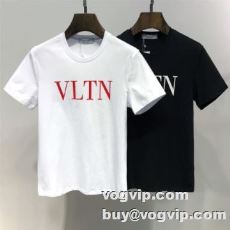 2022 高級感溢れるデザイン ヴァレンティノ VALENTINOブランド コピー 半袖Tシャツ 頑丈な素材 2色可選