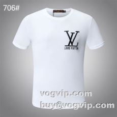 人気商品 2023 ルイ ヴィトン LOUIS VUITTON 半袖Tシャツ 2色可選 体の運動機能を助け ルイ ヴィトンコピー