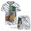優美なお出かけスタイル LOUIS VUITTONスーパーコピー 2023 ルイ ヴィトン セットアップ上下 半袖Tシャツ