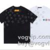 完売品！ 2023春夏 プレゼントに ルイ ヴィトンスーパーコピー 激安 LOUIS VUITTON 半袖Tシャツ 快適な着心地 2色可選