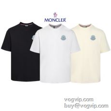 高品質 半袖Tシャツ 3色可選 2024年モデル入荷 モンクレール MONCLERスーパーコピー 激安