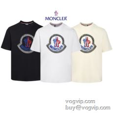 目玉商品 2024年モデル入荷 モンクレール MONCLERスーパーコピー 快適な着心地 半袖Tシャツ 3色可選