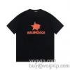 個性派 スーパーコピー 激安 バレンシアガ BALENCIAGA 夏Tシャツ 細身 クルーネック ストレッチ 2024お買い得人気セール 半袖Tシャツ 2色可選