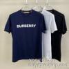 スタイルアップ効果 バーバリーコピー ブランド BURBERRY 快適な着心地 半袖Tシャツ 3色可選 2024最新入荷