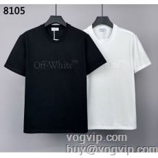 大特価 オフホワイト偽物ブランド OFF-WHITE 半袖Tシャツ 2色可選 自然な肌触り 2024新作品