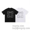 大絶賛の履き心地! 半袖Tシャツ ジバンシィブランド 偽物 通販 GIVENCHY 2024新作品 頑丈な素材 2色可選