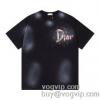スーパーコピー 激安 涼しい カジュアル 春 夏 薄手 Tシャツ ディオール DIOR 2024 半袖Tシャツ 2色可選 売れ筋のいい