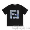 夏コーデに大活躍間違いなし!! フェンディブランドコピー FENDI 2024爆買いセール 半袖Tシャツ 2色可選 個性的なデザ