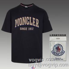 モンクレールブランド 偽物 通販 半袖Tシャツ 着回し度抜群 MONCLER 2024春夏季超人気 3色可選 売れ筋！