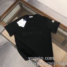 2024最新入荷 モンクレール MONCLERコピー ブランド 自然な肌触り 半袖Tシャツ 4色可選 大人気☆NEW!! 