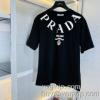 格安！ プラダ PRADA偽物ブランド 半袖Tシャツ 2色可選 着回し度抜群 2024春夏季超人気
