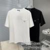 注目のアイテム 半袖Tシャツ カジュアル系ファッションの定番アイテム 2色可選 スーパーコピー 激安通販サイト プラダ PRADA 2024新作登場