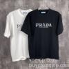 プラダブランド 偽物 通販 耐久性に優れ PRADA 半袖Tシャツ 2024品質保証新作 2色可選 通気性に優れた