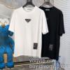 目玉商品 プラダ PRADA ブランドスーパーコピー 激安専門店 2024 半袖Tシャツ 2色可選 収縮性のある