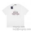 ルイ ヴィトンブランドスーパーコピー 爆買い2024 半袖Tシャツ LOUIS VUITTON 吸汗 速乾 カジュアル 涼しい 快適 2色可選 ムダな装飾を排したデザイン