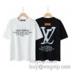 存在感のある 半袖Tシャツ 2色可選 ルイ ヴィトン LOUIS VUITTON 2024秋冬季新作 最高N級ブランドコピー 吸汗性に優れ