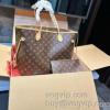 値下げ！ 2024新作品 高級本革 ルイ ヴィトンスーパーコピー LOUIS VUITTON Neverfull ショルダーバッグ 