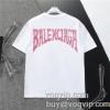 お買得 2024新款 バレンシアガ BALENCIAGA ブランドスーパーコピー 吸汗性に優れ 半袖Tシャツ 2色可選