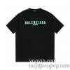 ブランド コピー 販売 首胸ロゴ バレンシアガ BALENCIAGA 半袖Tシャツ 2色可選 カジュアル系ファッションの定番アイテム 2024爆買い大得価