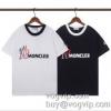 スタイルアップ効果 2024秋冬季超人気 モンクレール MONCLERブランド 偽物 通販 半袖Tシャツ 2色可選 肌に密着